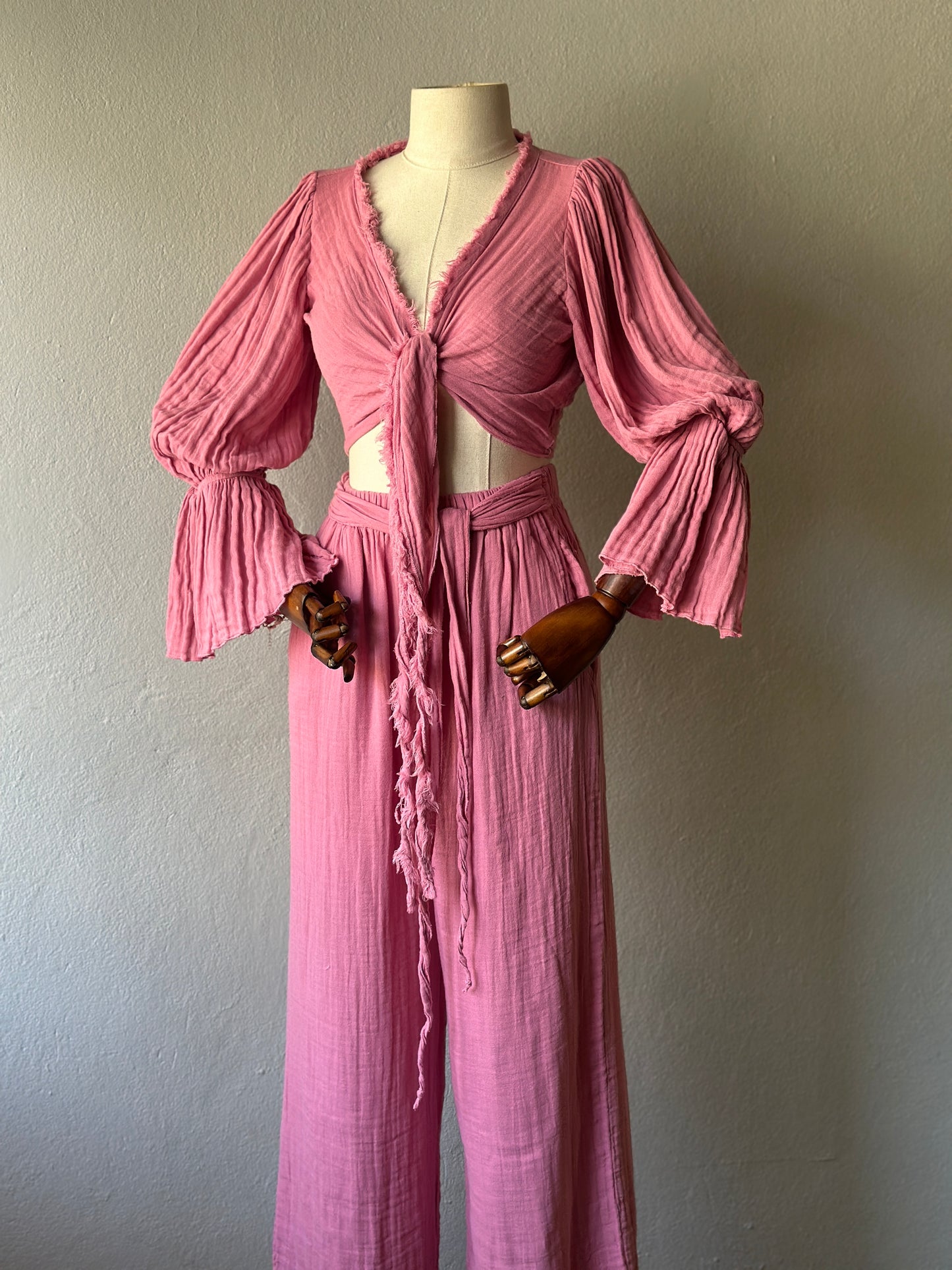 Riva Özel Tasarım 3’lü Takım - Pembe