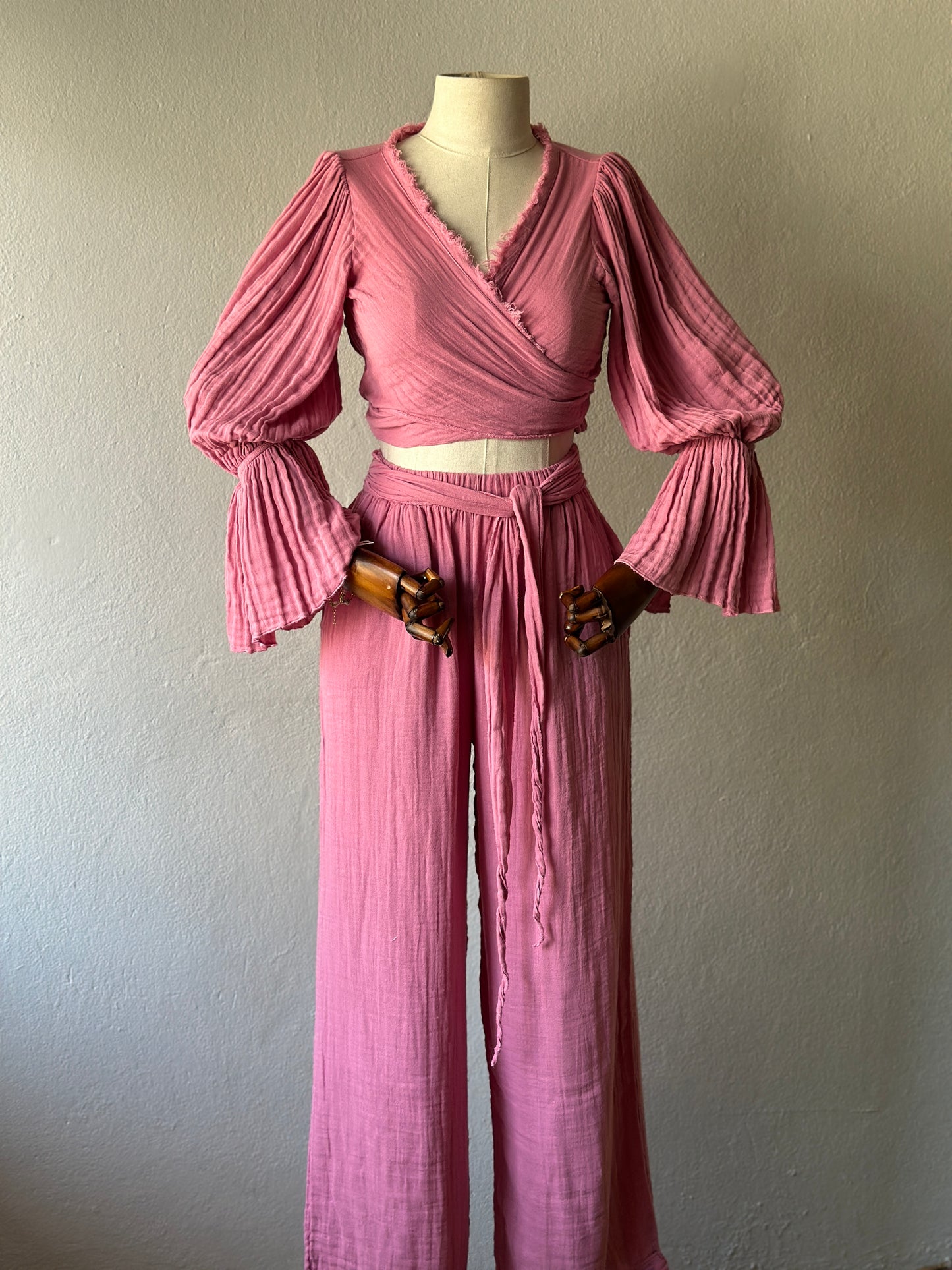 Riva Özel Tasarım 3’lü Takım - Pembe
