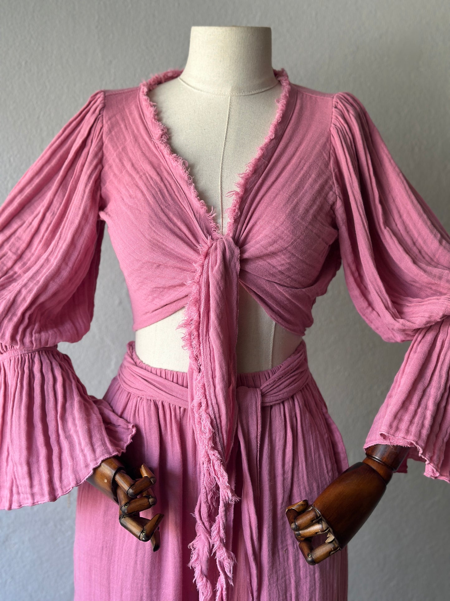 Riva Özel Tasarım 3’lü Takım - Pembe