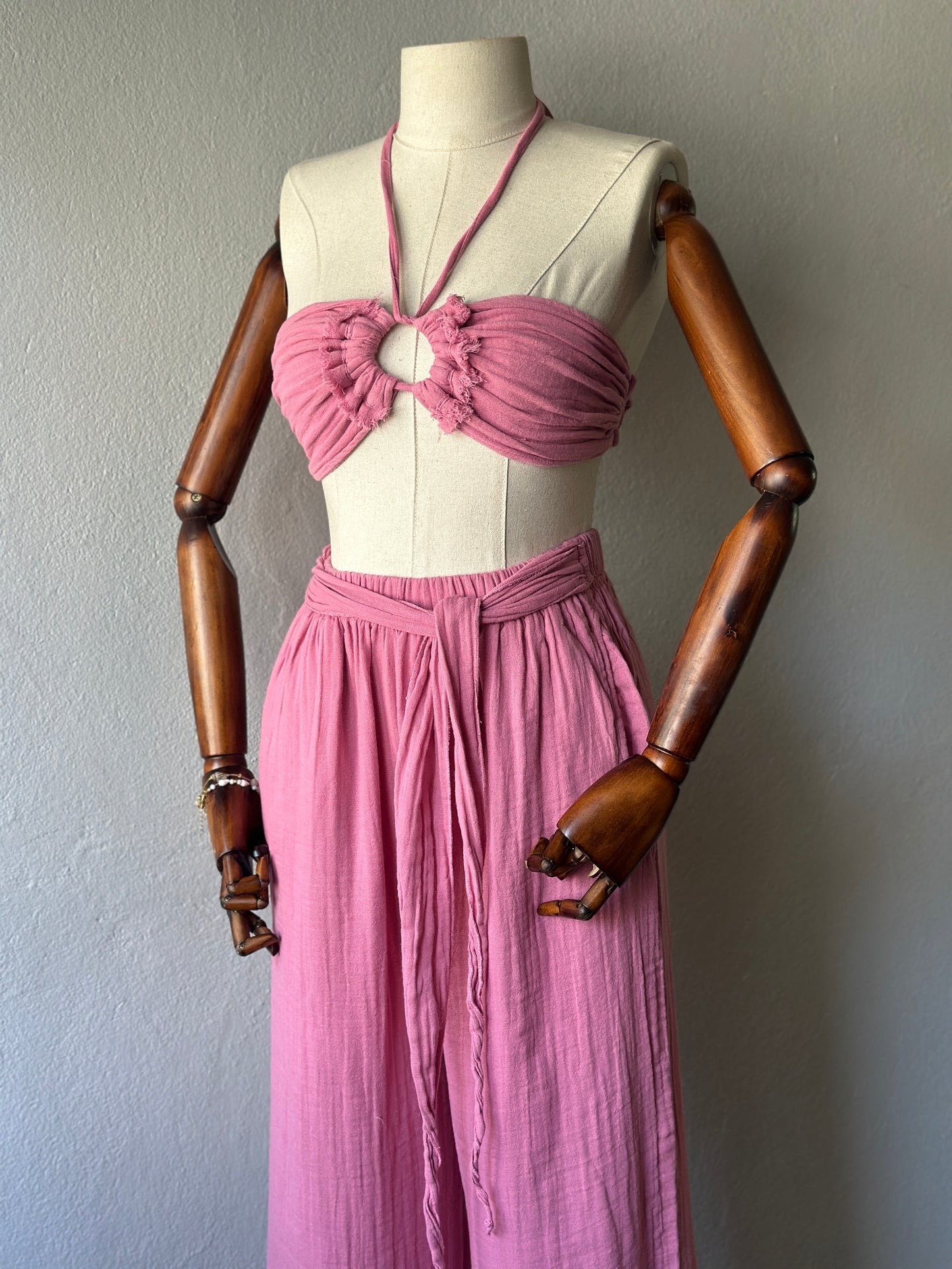 Riva Özel Tasarım 3’lü Takım - Pembe