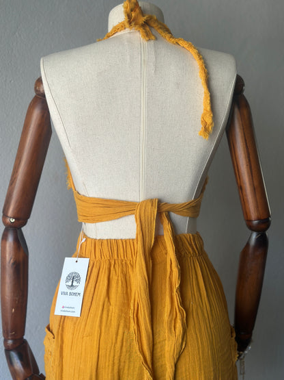 Diva Şortlu 2’li Takım - Hardal