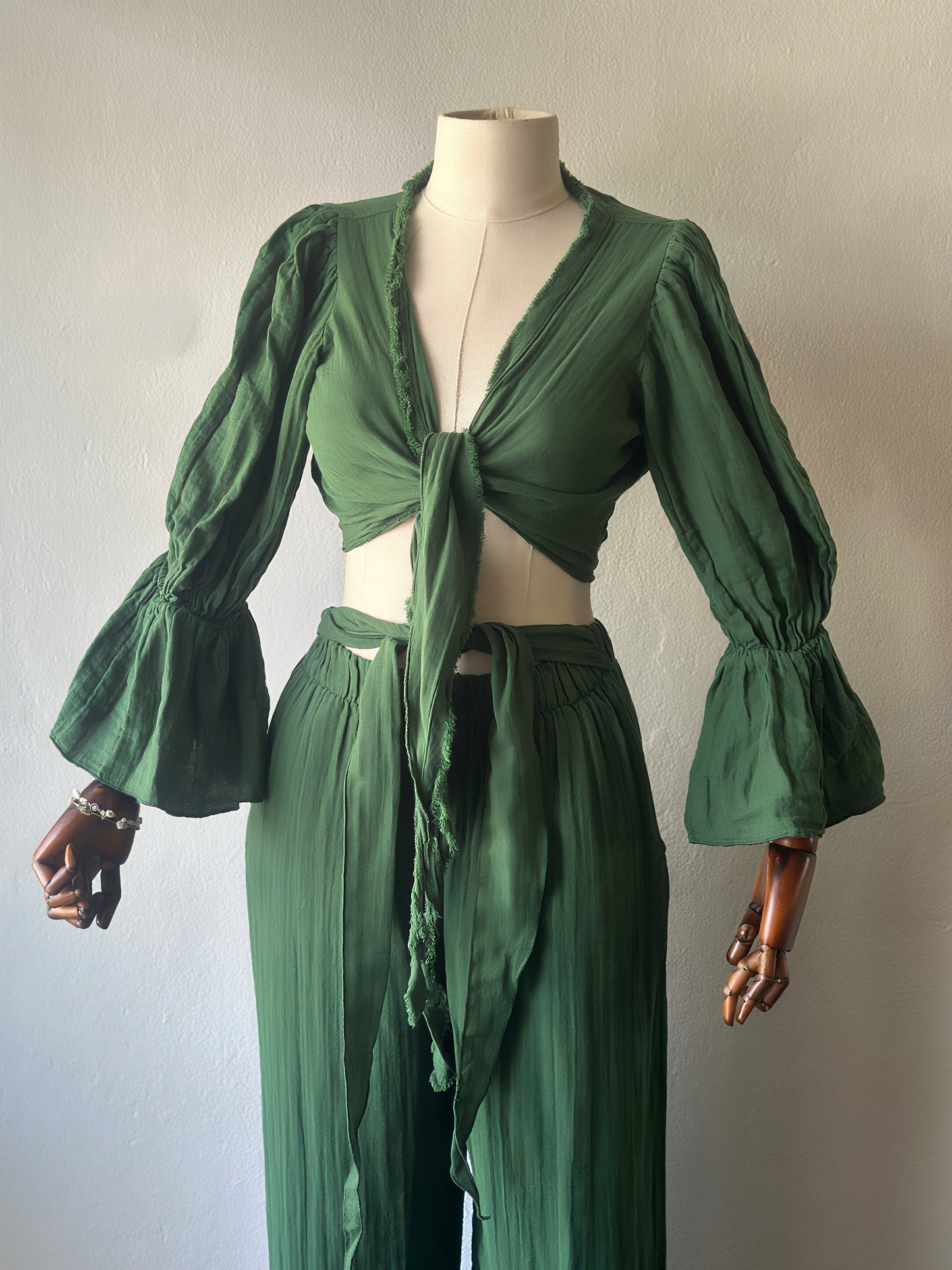 Riva Özel Tasarım 2’li Takım - Koyu Yeşil