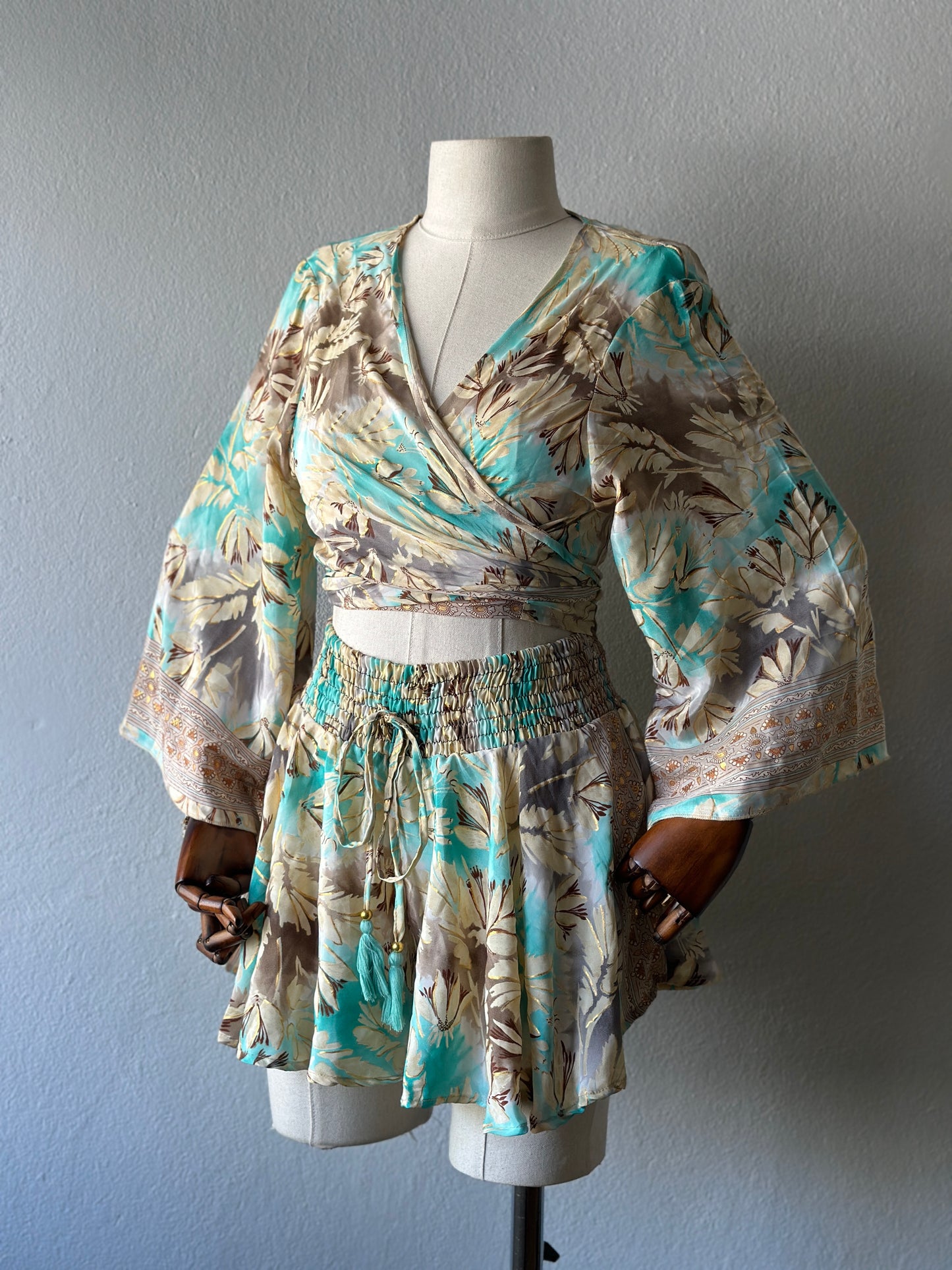 Hint İpek şortlu 2’li takım