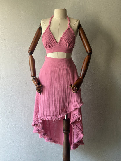 Açelya Özel Tasarım 2’li Takım - Pembe