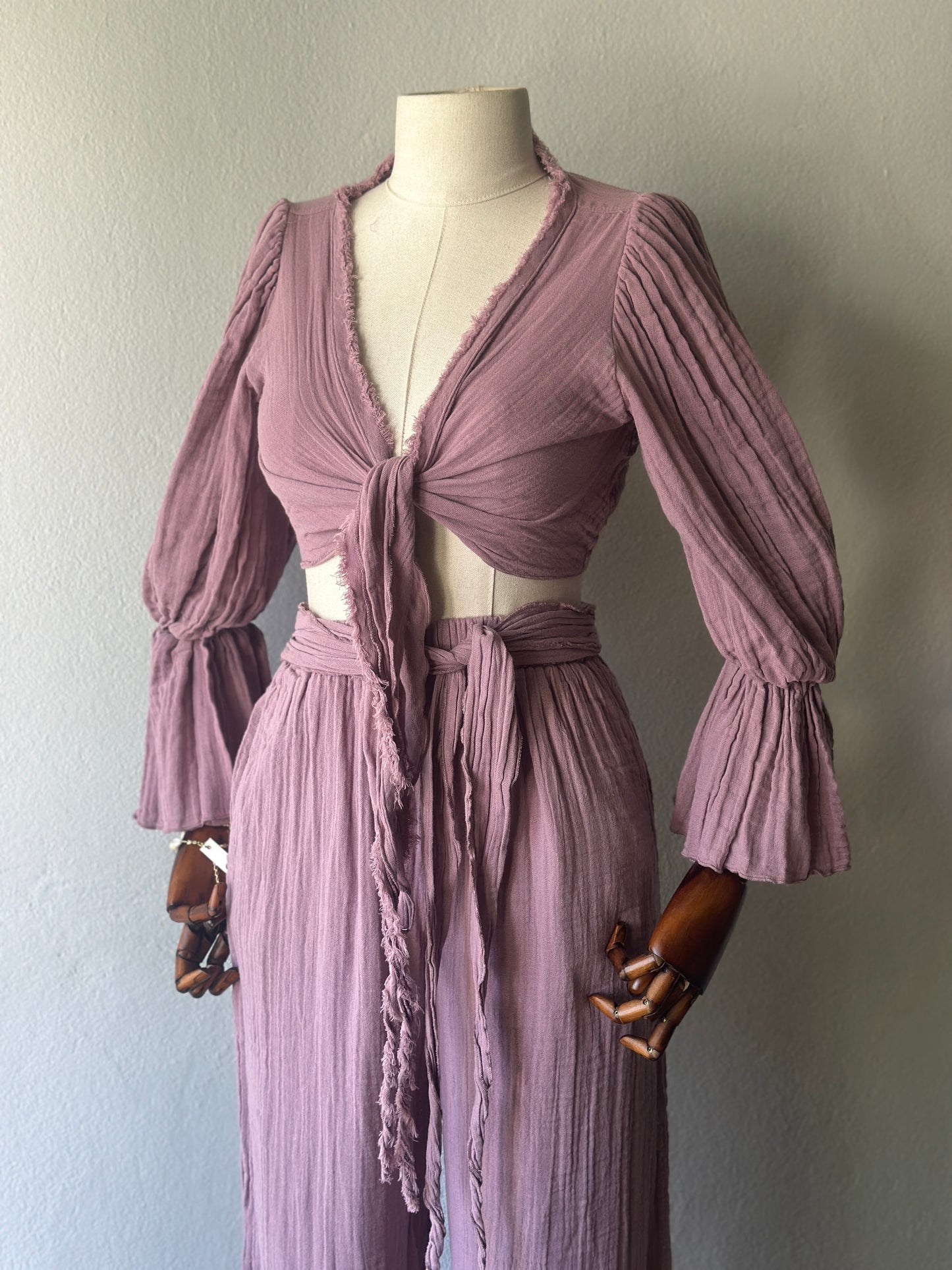 Özel Tasarım 3lü Takım - Gül Kurusu