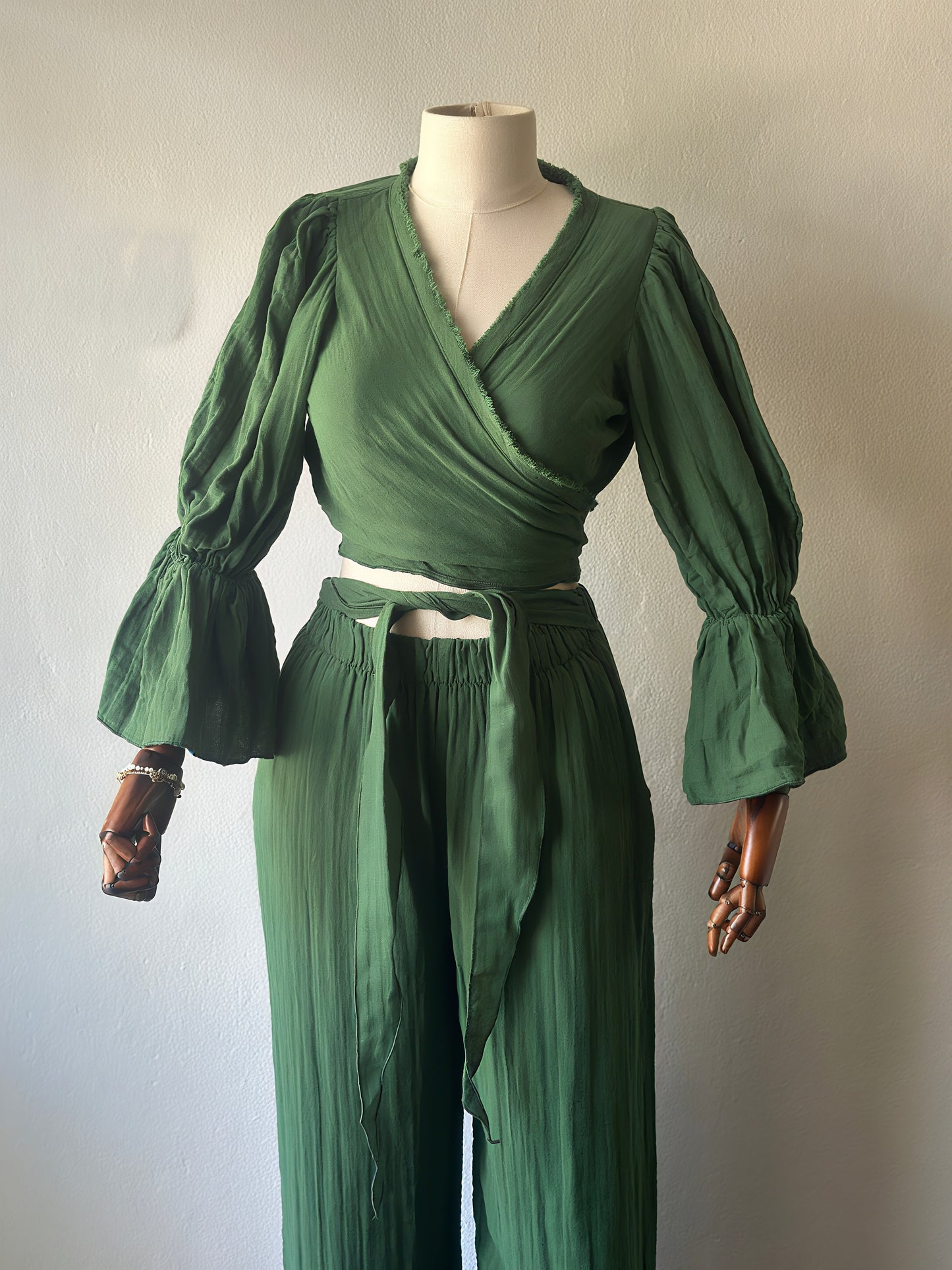 Riva Özel Tasarım 2’li Takım - Koyu Yeşil