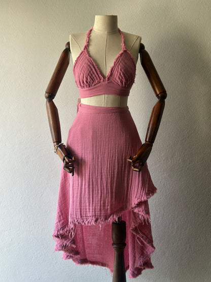 Açelya Özel Tasarım 2’li Takım - Pembe