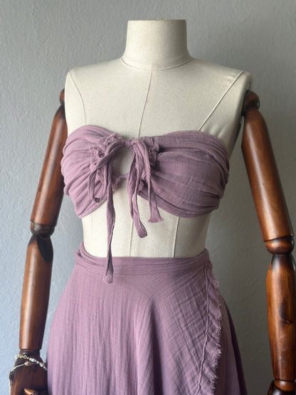 Açelya Özel Tasarım 2li Takım - Gül Kurusu