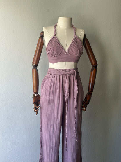 Riva Özel Tasarım 3lü Takım - Gül Kurusu