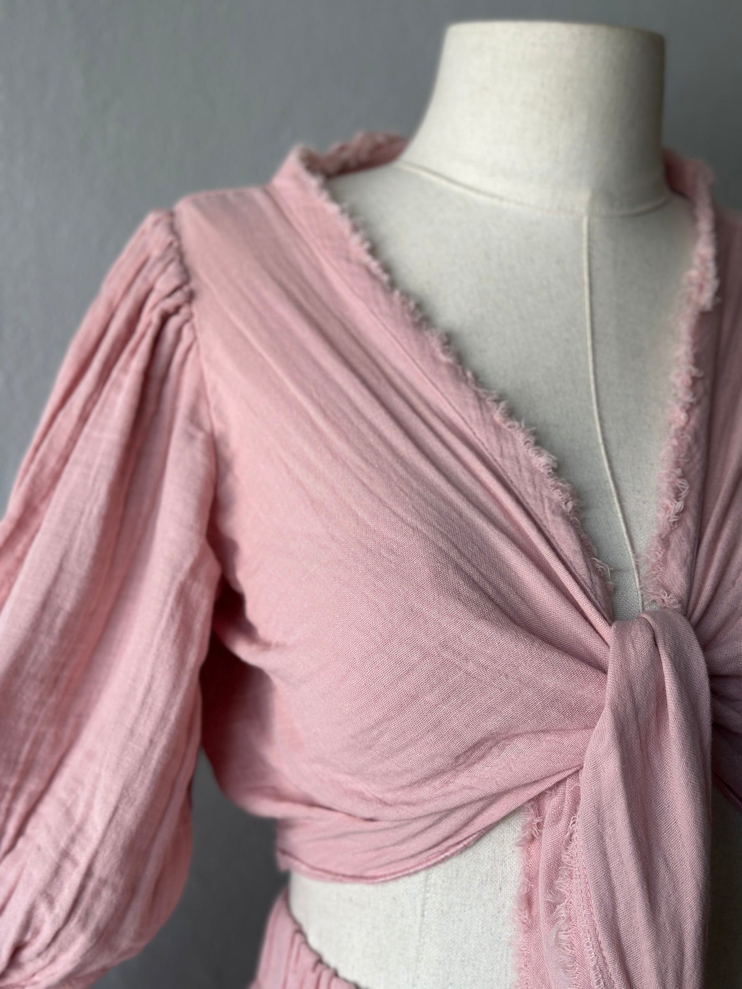 Bluz Pantolonlu 2'li Takım - Pudra