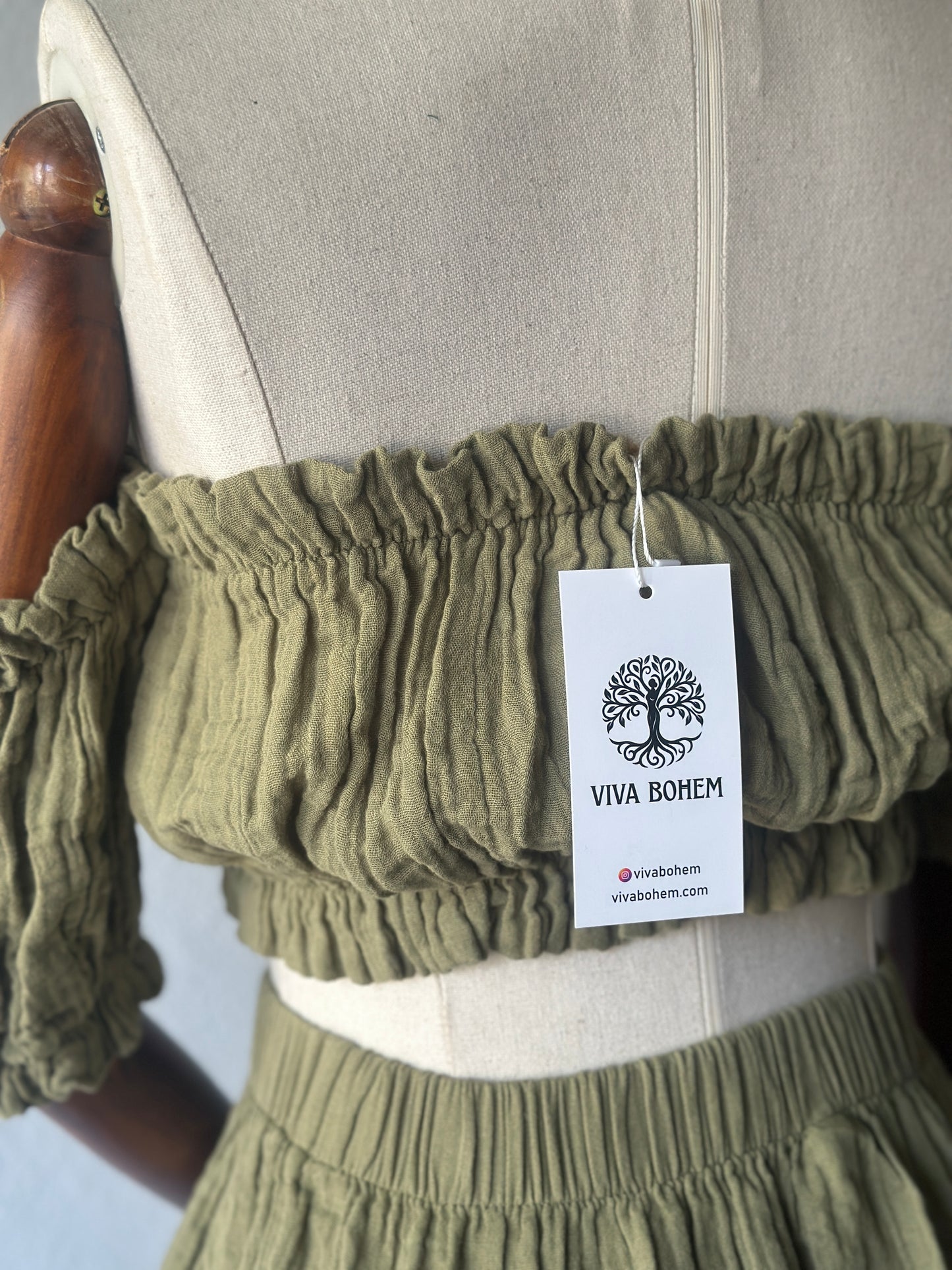 Freya Mini 2li takım - Haki