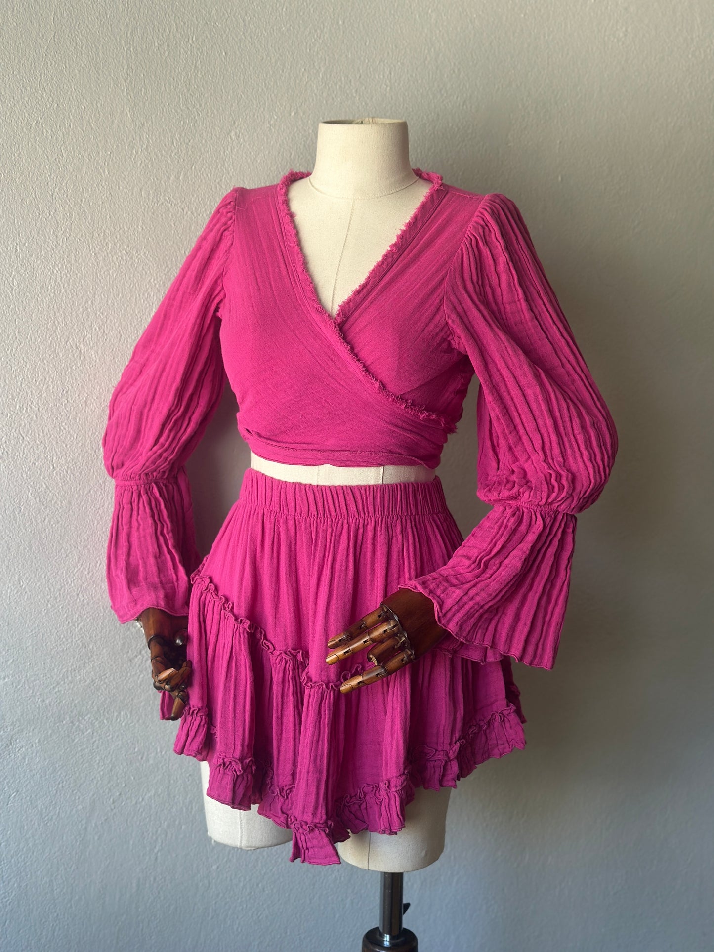 Luna 2li takım - Fuşya