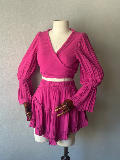 Luna 2li takım - Fuşya