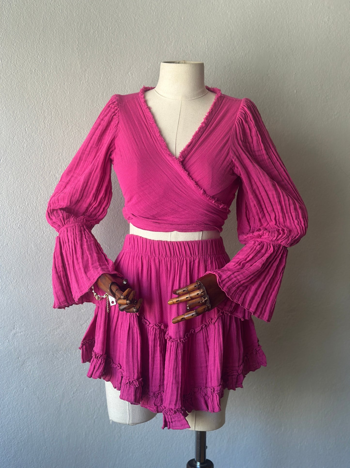 Luna 2li takım - Fuşya