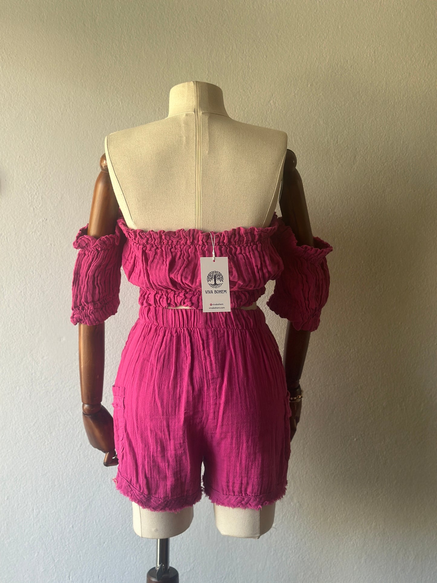 Oasis Özel Tasarım 2’li Takım - Fuşya