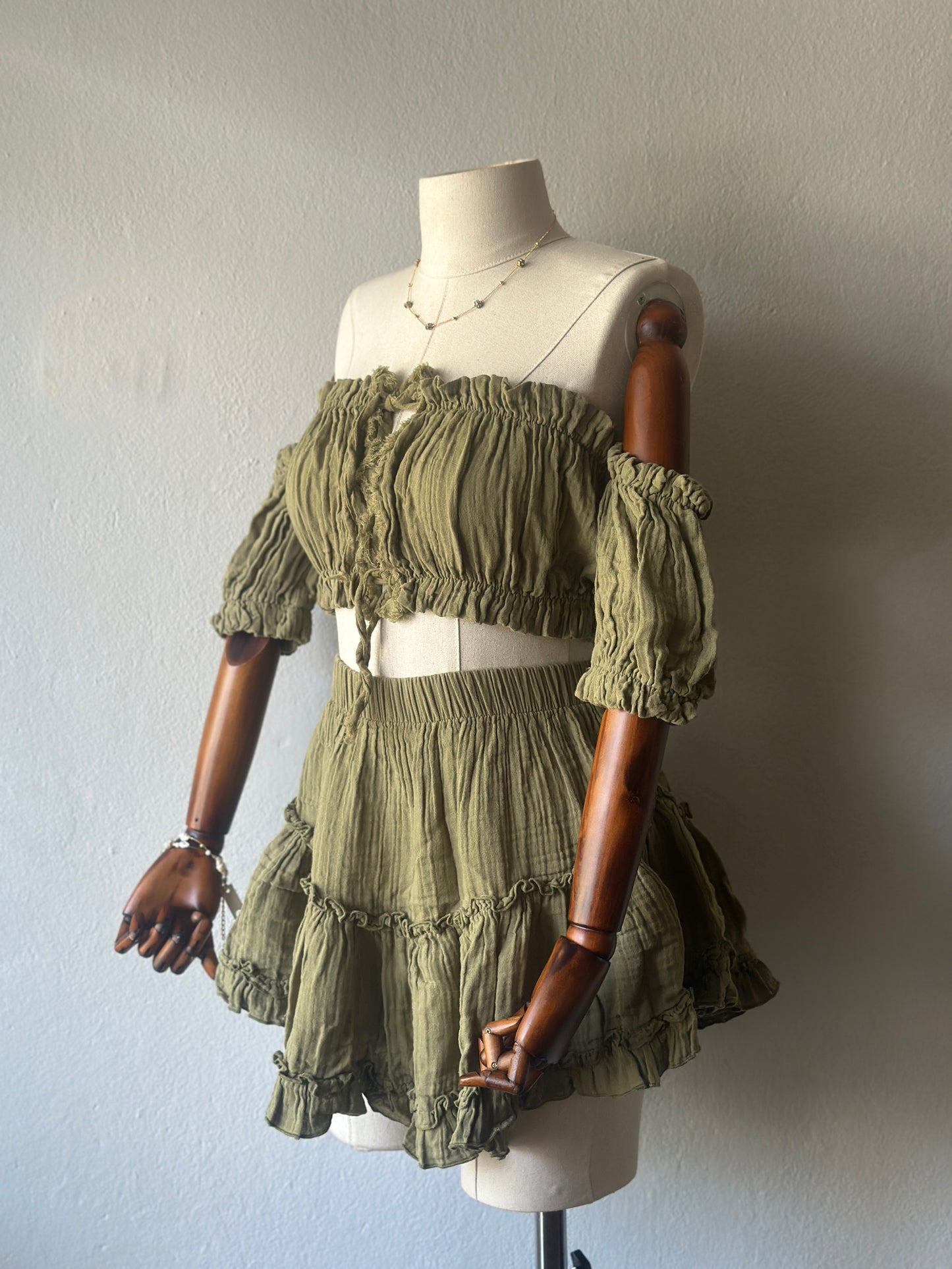 Freya Mini 2li takım - Haki