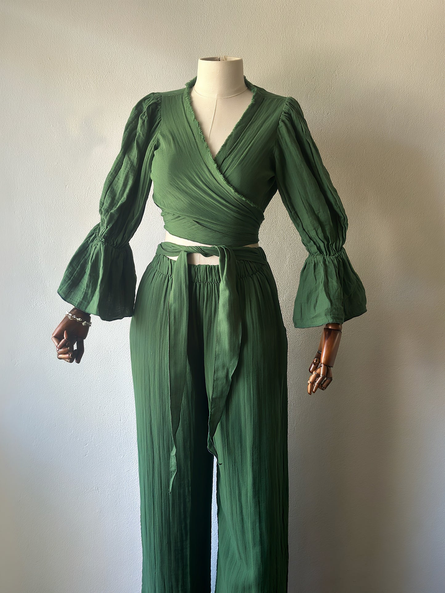 Riva Özel Tasarım 2’li Takım - Koyu Yeşil