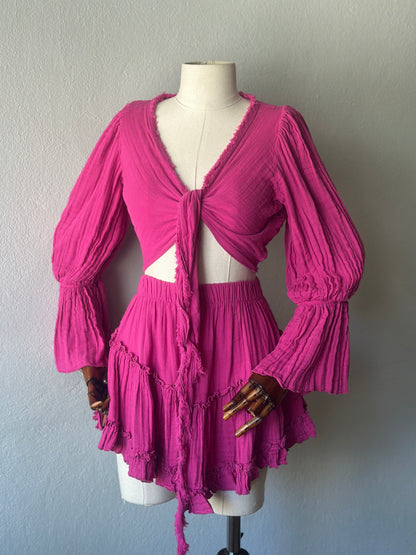 Luna 2li takım - Fuşya