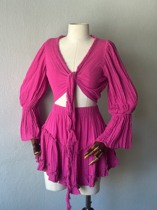 Luna 2li takım - Fuşya