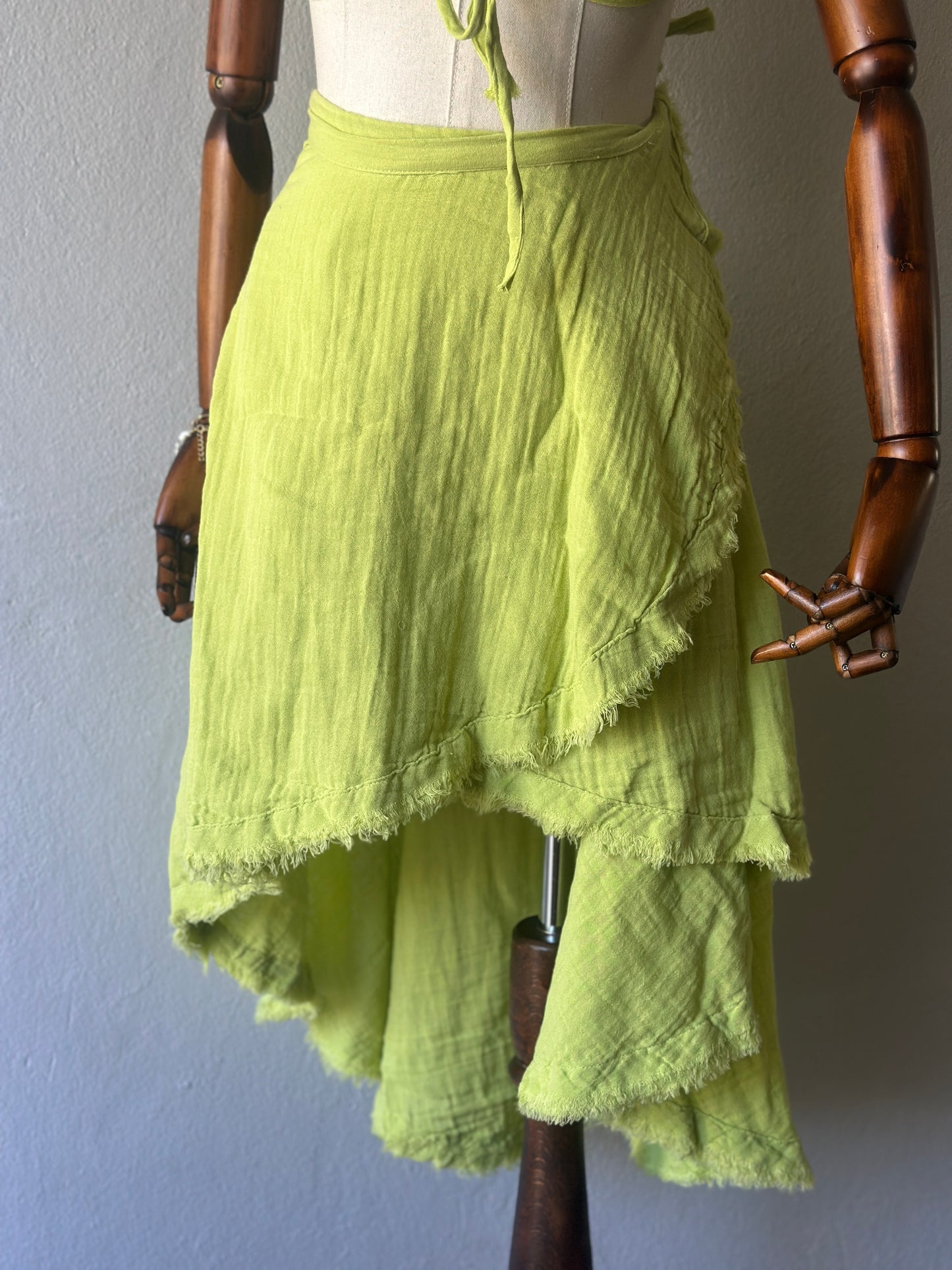 Açelya tasarım 2li takım - fıstık yeşili