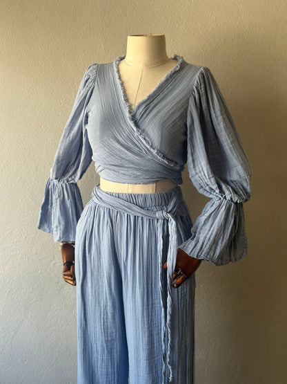 Riva Özel Tasarım 3’lü Takım - Bebe Mavi