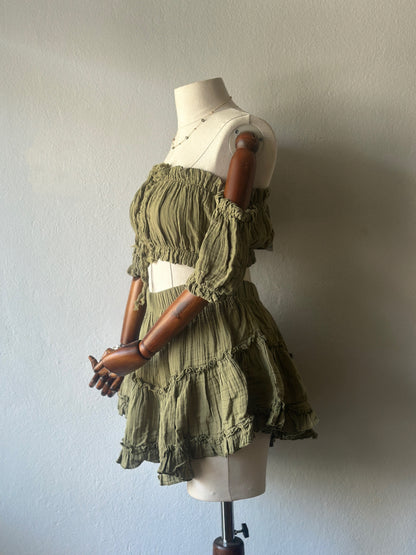 Freya Mini 2li takım - Haki