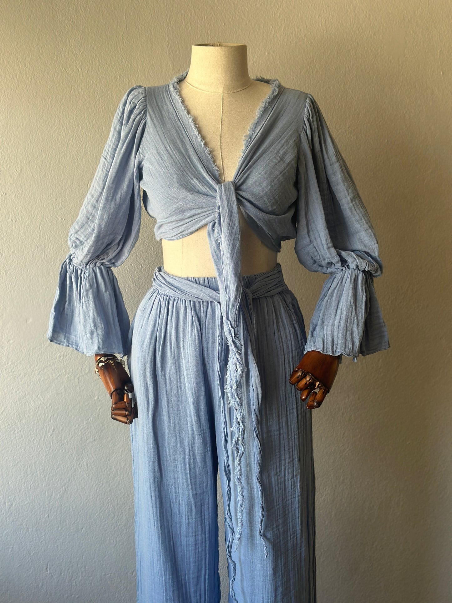 Riva Özel Tasarım 3’lü Takım - Bebe Mavi