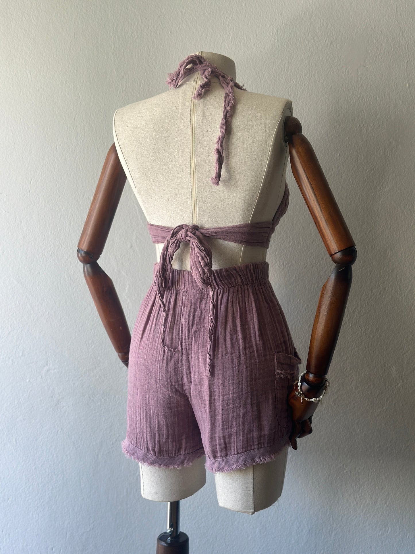 Diva Şortlu 2’li Takım - Gül Kurusu