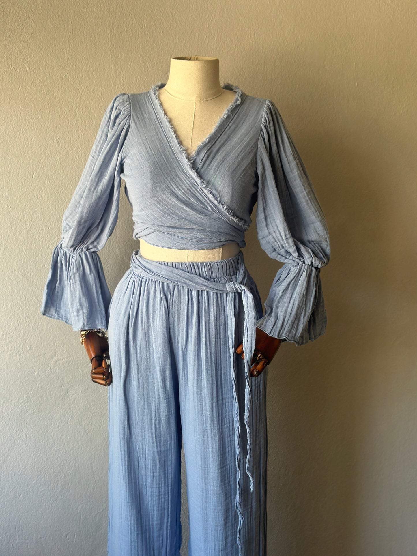 Riva Özel Tasarım 2'li Takım - Bebe Mavi