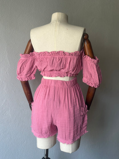 Oasis Özel Tasarım 2’li Takım - Pembe