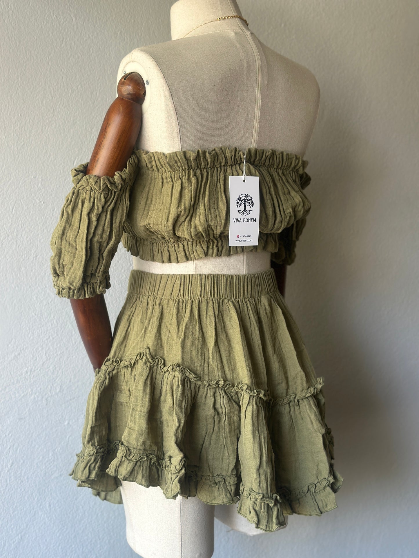 Freya Mini 2li takım - Haki