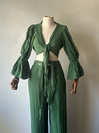 Riva Özel Tasarım 2’li Takım - Koyu Yeşil