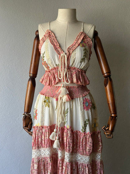 İthal Tasarım 2’li Takım – El İşlemeli Detaylı