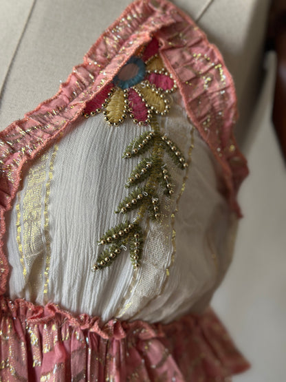 İthal Tasarım 2’li Takım – El İşlemeli Detaylı