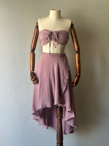 Açelya Özel Tasarım 2li Takım - Gül Kurusu