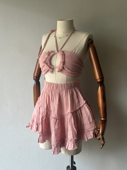 Luna Özel tasarım 3’lü Takım - Pudra