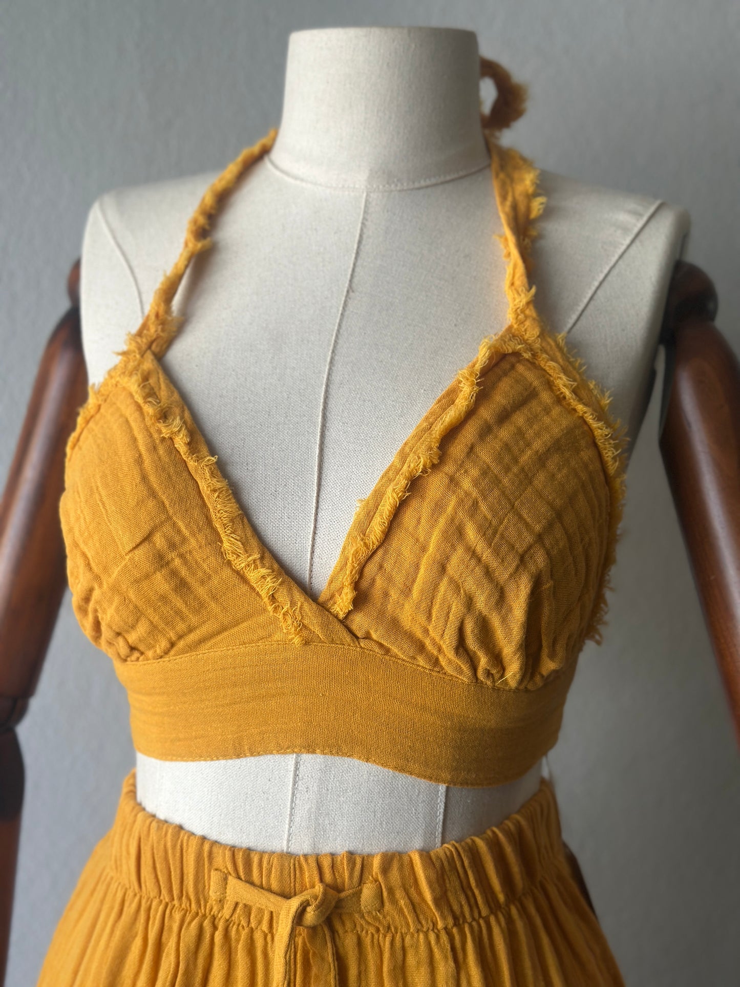 Diva Şortlu 2’li Takım - Hardal