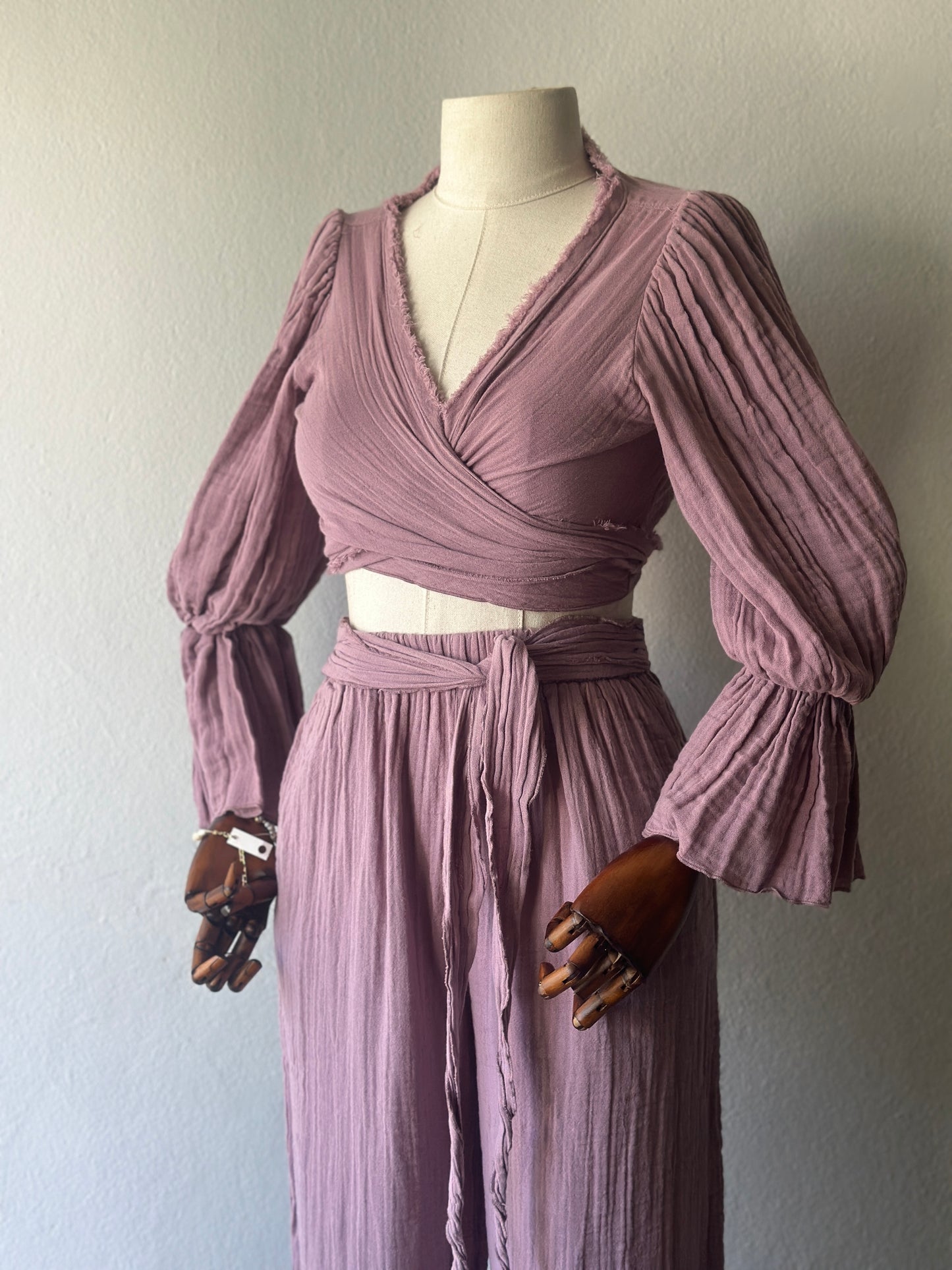 Özel Tasarım 3lü Takım - Gül Kurusu