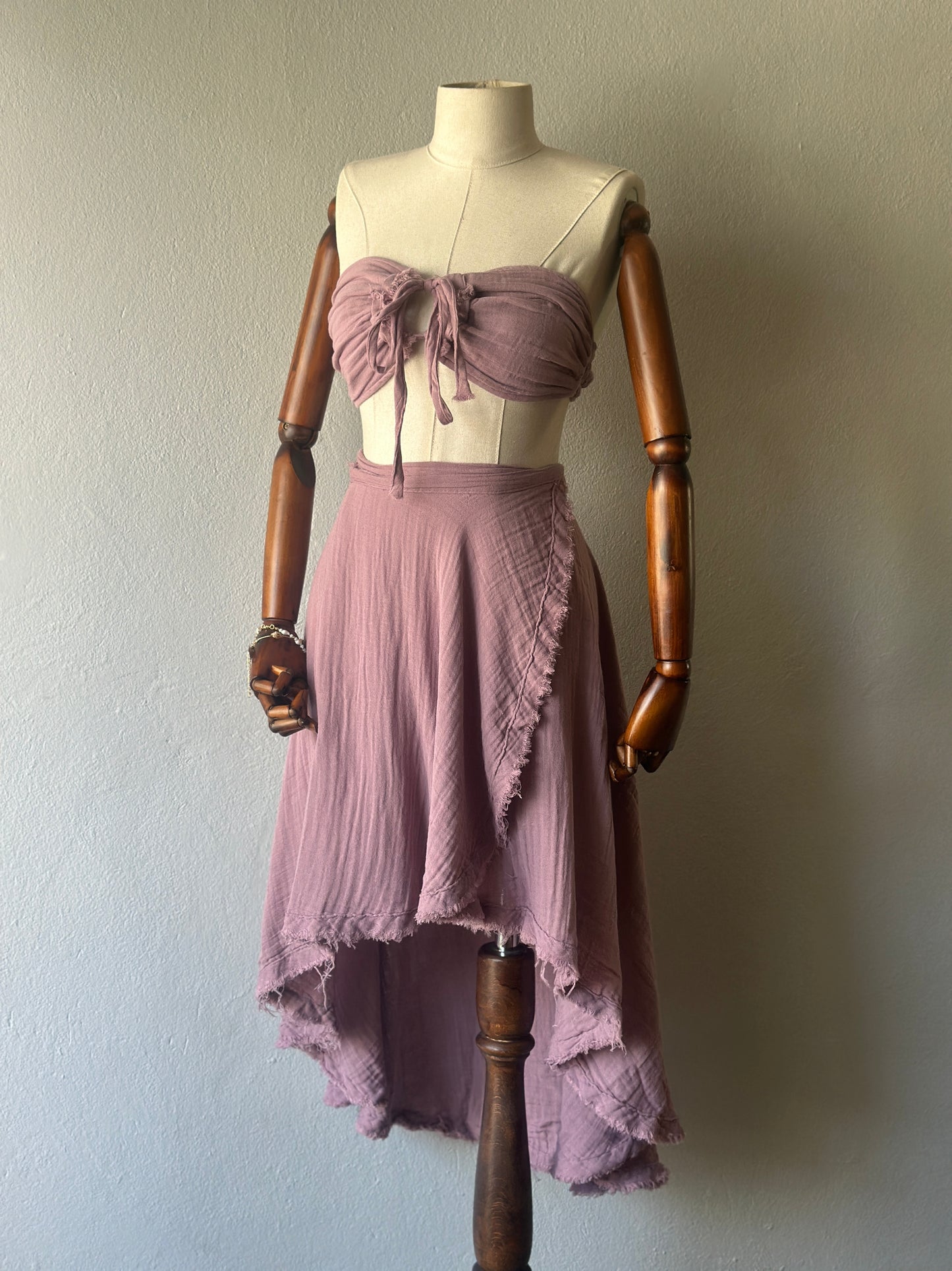 Açelya Özel Tasarım 2li Takım - Gül Kurusu