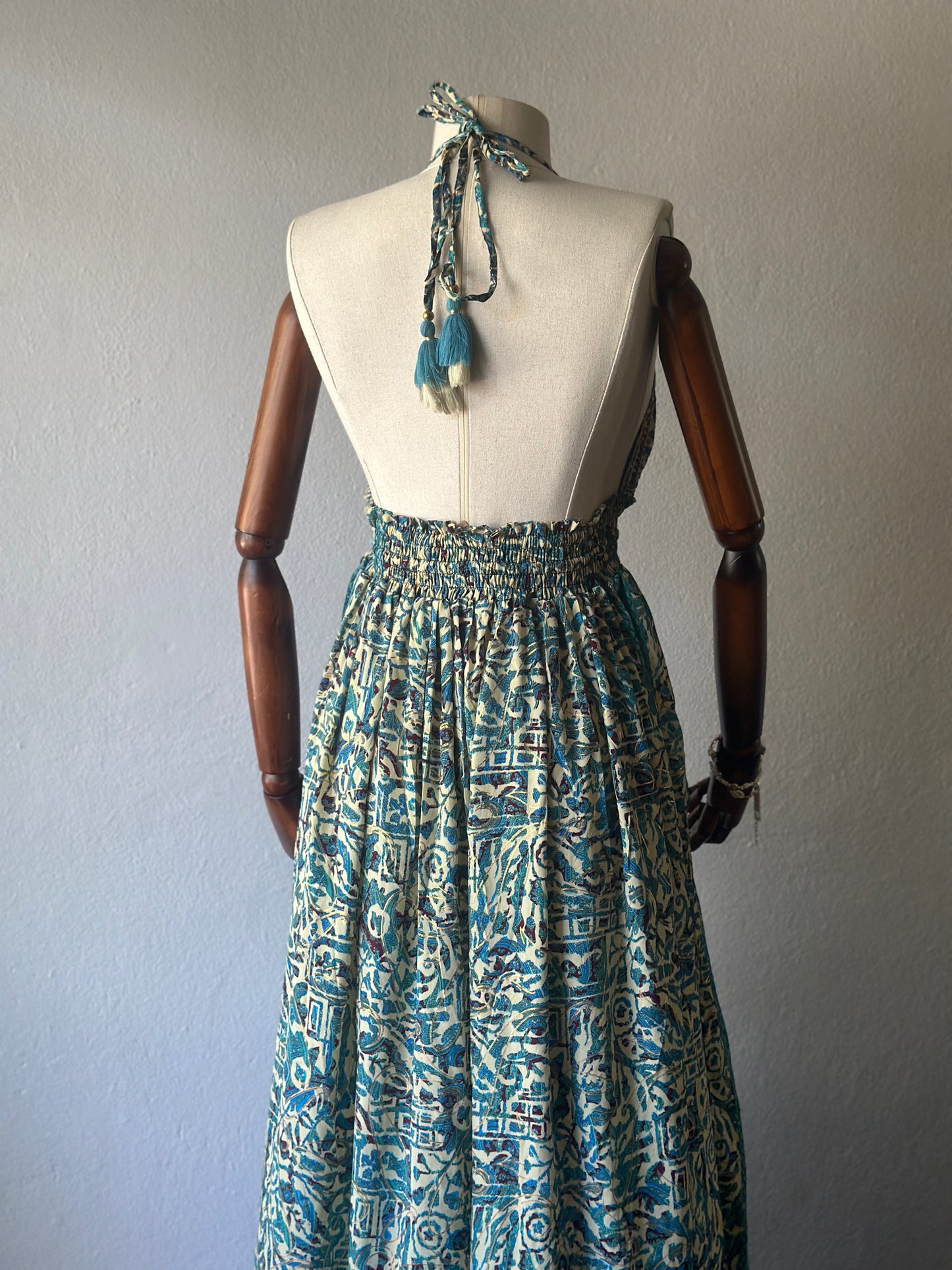 İthal Hint İpek Elbise