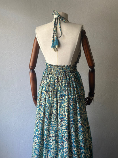 İthal Hint İpek Elbise