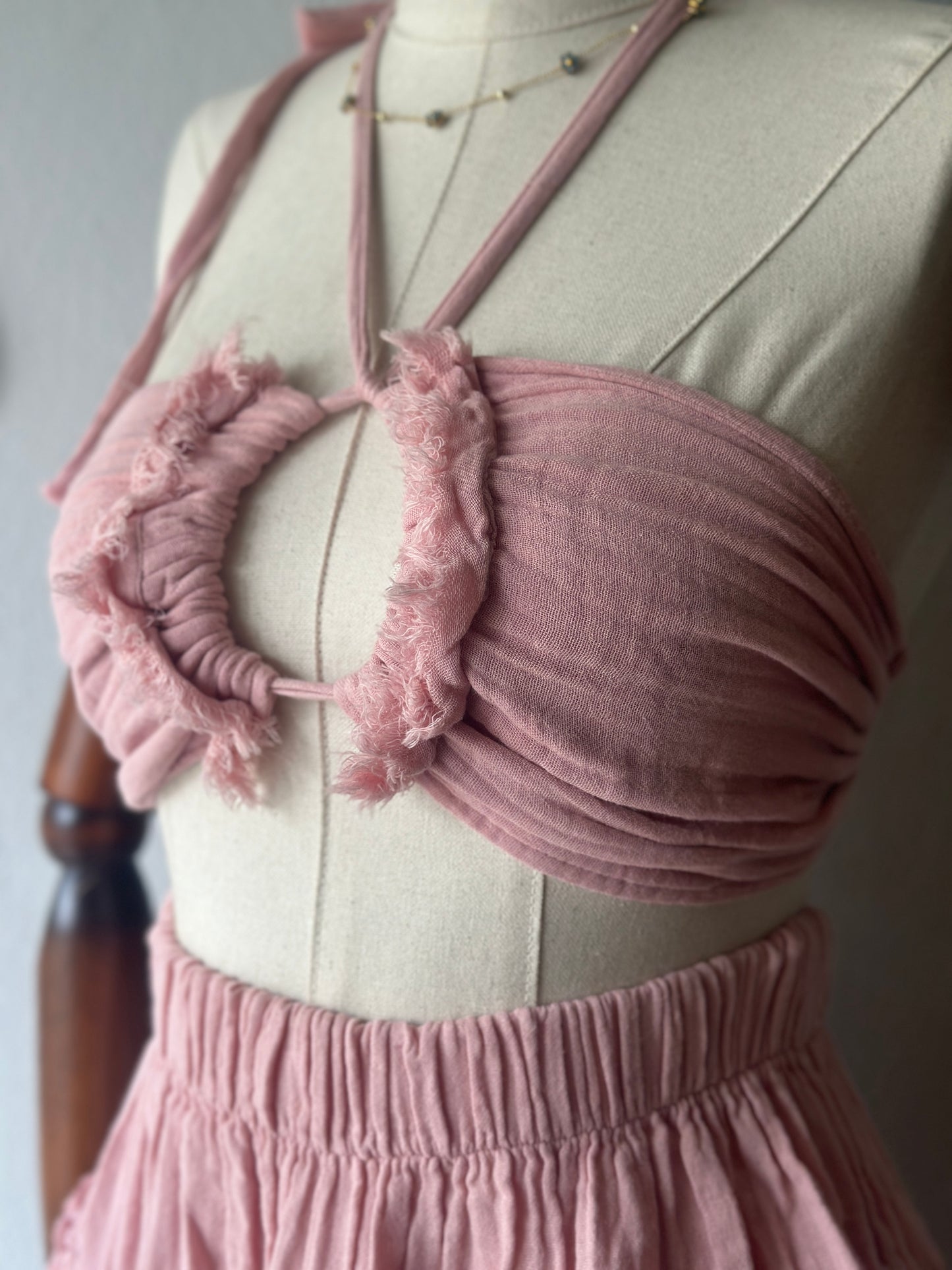 Luna Özel tasarım 3’lü Takım - Pudra