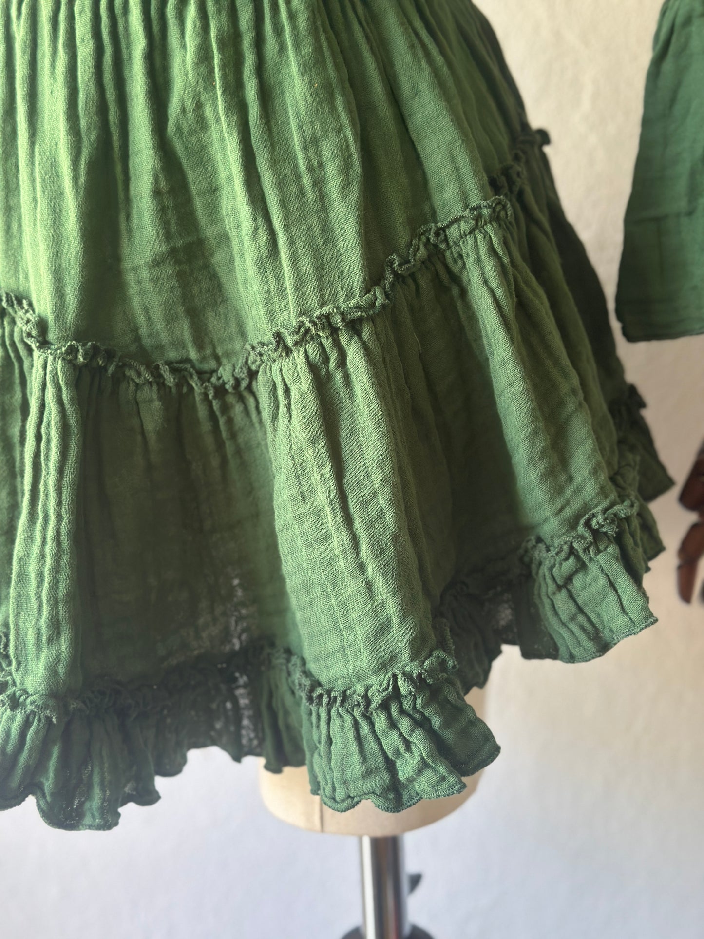 Luna Özel Tasarım 2li Takım - Koyu Yeşil