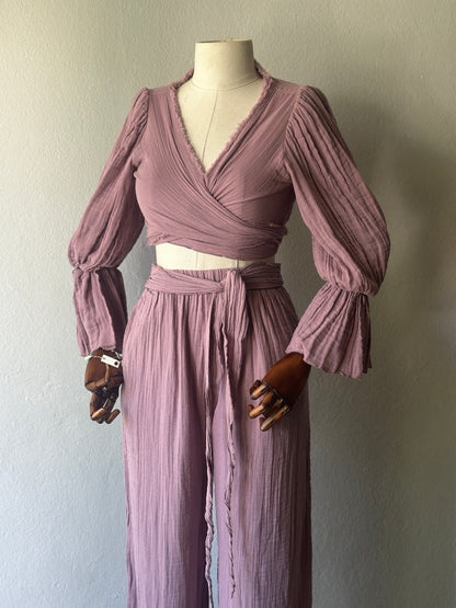 Riva Özel Tasarım 3lü Takım - Gül Kurusu