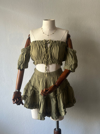 Freya Mini 2li takım - Haki