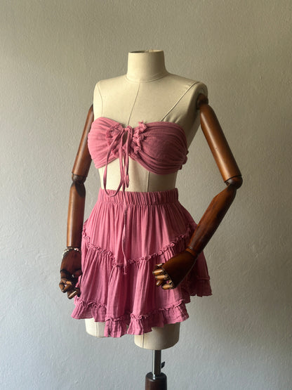 Tina Özel Tasarım 2’li Takım - Pembe