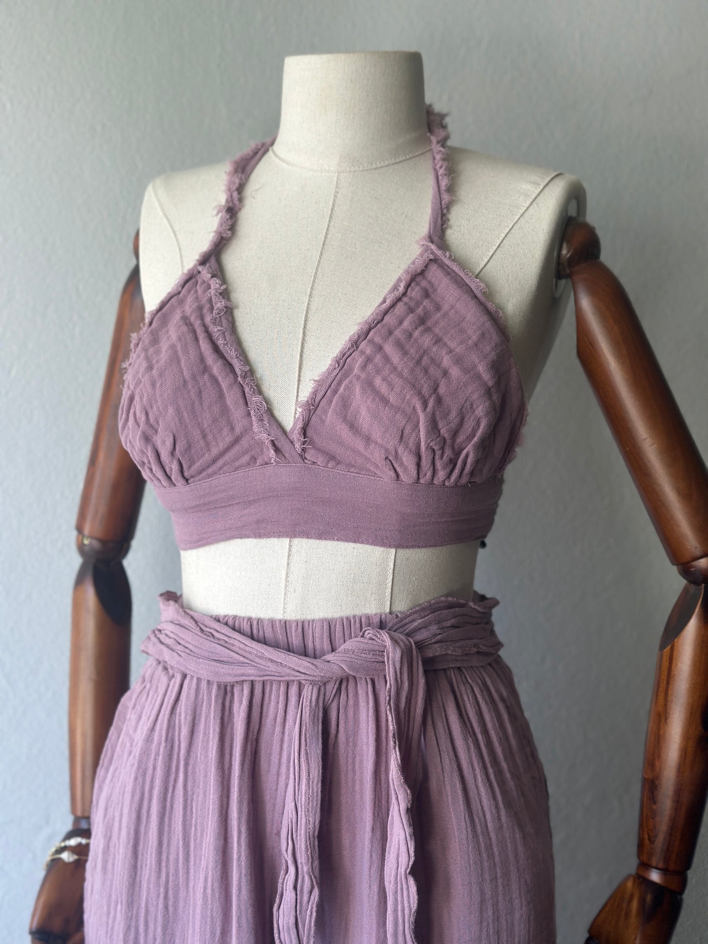 Riva Özel Tasarım 3lü Takım - Gül Kurusu