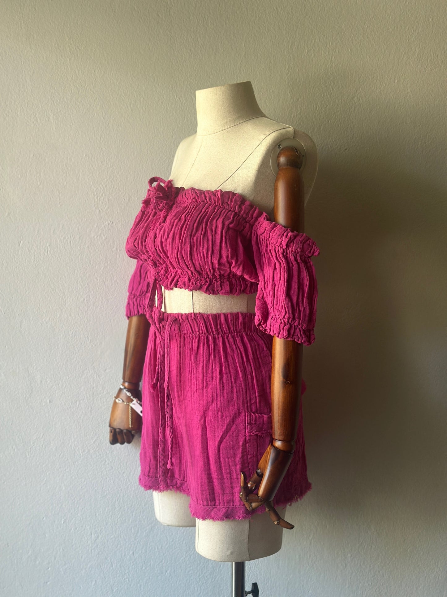 Oasis Özel Tasarım 2’li Takım - Fuşya