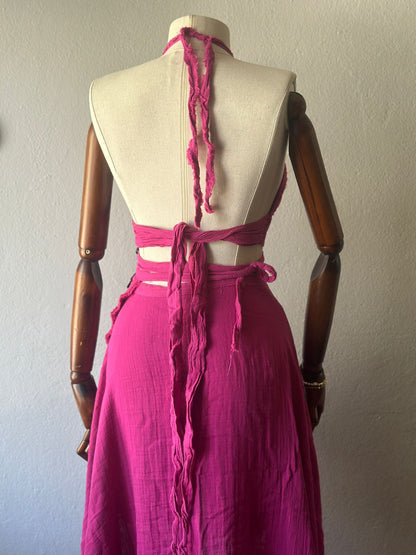 Açelya 2li Takım - Fuşya