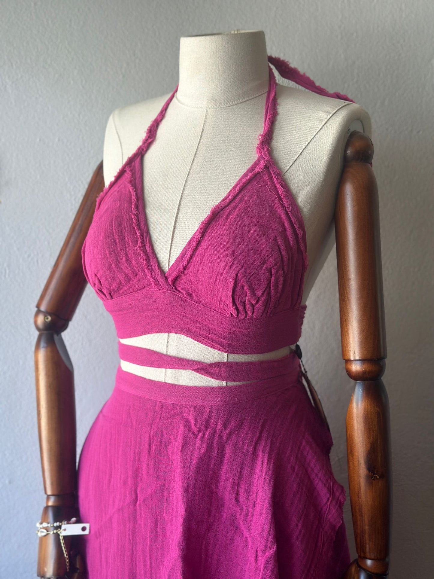 Açelya 2li Takım - Fuşya